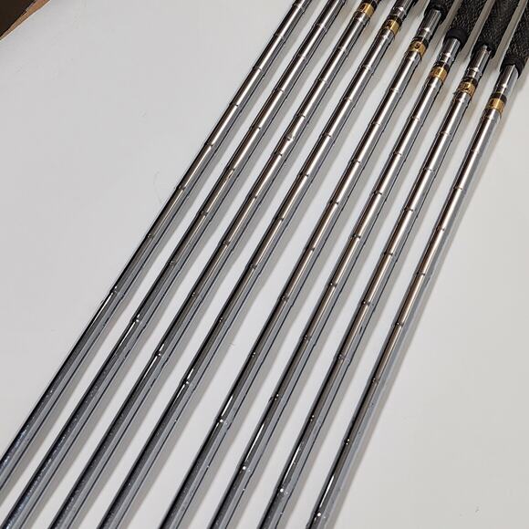 King Cobra Tour Oversize Iron Set 3-7 9 PW+SW (NO #8) Stiff S300U Steel Bad Grip - Picture 6 of 10